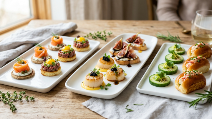 Nemme og imponerende hors d'oeuvres til dine fester