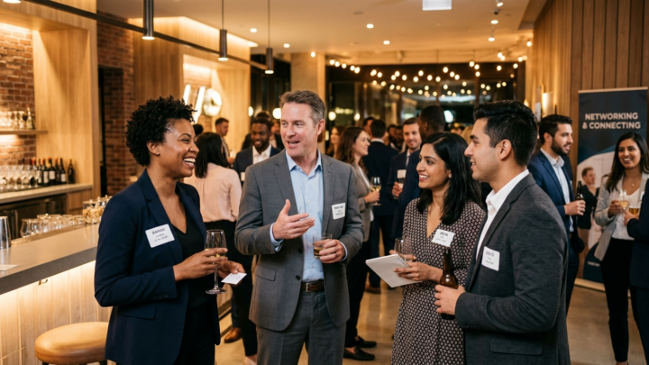 Sådan bliver du bedre til at sociale og udbygger dit netværk